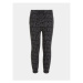 Calvin Klein Jeans Teplákové nohavice Glow In The Dark IB0IB01896 Čierna Regular Fit