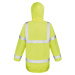 Result Unisex reflexný diaľničný kabát R218X Fluorescent Yellow