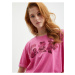 Ružové dámske tričko s logom GAP