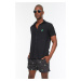 Trendyol Short Black Tropical Swim Shorts