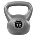 63186 Movit Kettlebell činka, 12 kg, šedá/černá