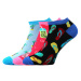 Boma Piki 64 Dámske vzorované ponožky - 3 páry BM000002350700100972 mix A