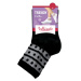 Bellinda TRENDY COTTON SOCKS - Dámske ponožky s ozdobným lemom - biela