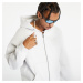 Mikina Nike Solo Swoosh Full-Zip Hoodie Birch Heather/ White