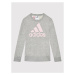 Adidas Mikina Essentials HM8706 Sivá Regular Fit