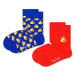 Detské ponožky Happy Socks Kids Rubberduck 2-pak