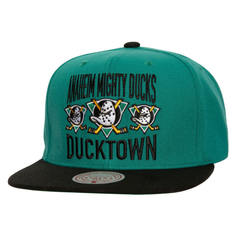 Anaheim Ducks čiapka flat šiltovka City Love Snapback Vintage Mitchell & Ness