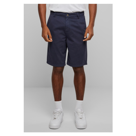 Men's Organic Skater Chino Shorts - Blue Urban Classics