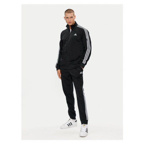 Adidas Tepláková súprava Basic 3-Stripes IC6747 Čierna Regular Fit