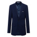 BURTON MENSWEAR LONDON Biznis sako 'Super Skinny Blue Texture Jacket'  námornícka modrá