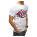 White men's T-shirt RX4422 with print
