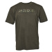 Prologic Tričko Camo Letter T-Shirt Olive Green