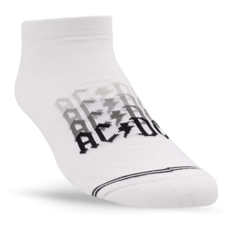 ponožky PERRI´S SOCK - AC/DC - DROP SHADOW LINER - WHITE - ACA402-100