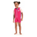 Speedo character printed float suit aria mimi lilac/sweet taro 3-4