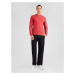 Calvin Klein Jeans Tričko  svetločervená / čierna / biela