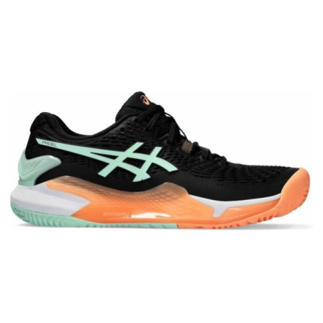 ASICS GEL-RESOLUTION 9 Pánska tenisová obuv, čierna, veľkosť 37.5