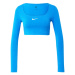 Nike Sportswear Tričko  kráľovská modrá / biela