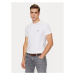 Guess Tričko Caleb U97M00 KCD31 Biela Slim Fit