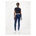 Tommy Jeans Džínsy 'NORA MID RISE SKINNY'  modrá denim