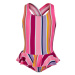 COLOR KIDS-Swimsuit w. skirt-cotton candy Ružová