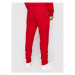 4F Teplákové nohavice H4Z21-SPMD014 Červená Regular Fit
