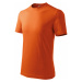 Malfini Basic Detské tričko 138 oranžová