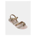 Dievčenské sandále v zlatej farbe Ipanema