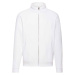 White Men's Sweat Jacket Fruit of the Loom