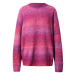 LEVI'S ® Sveter 'Crewneck Sweater'  fialová / cyklaménová / koralová / fuksia