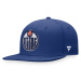 Edmonton Oilers čiapka flat šiltovka Core Snapback blue