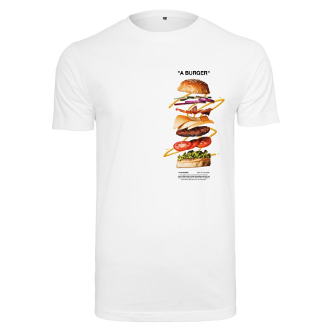 Burger Tee White