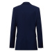 BURTON MENSWEAR LONDON Biznis sako 'Super Skinny Blue Texture Jacket'  námornícka modrá