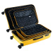 Žltá 3dielna sada kufrov Wings HPE01 3, Set of 3 Wings POLIPROPYLEN suitcases L,M,S Yellow