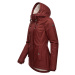Ragwear Zimná bunda 'Monade'  tmavočervená