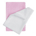 T-TOMI Žinky bambusové - rukavice, white/pink