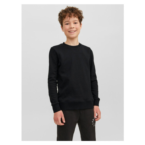 Jack&Jones Junior Mikina 12182520 Čierna Regular Fit