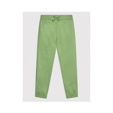 United Colors Of Benetton Teplákové nohavice 3EB5I0023 Zelená Regular Fit