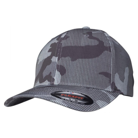 Dark camouflage cap Flexfit Camo Stripe Cap