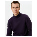 Koton Turtleneck Sweater Knitwear Slim Fit Textured Long Sleeve