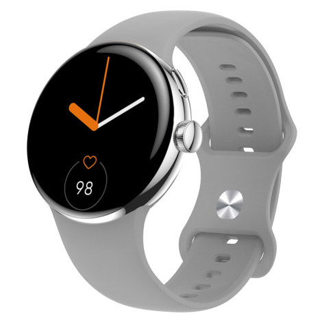 Smart hodinky CARNEO Matrixx HR+ strieborné