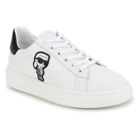 KARL LAGERFELD Sneakersy Z29059 Biela