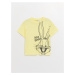 LC Waikiki Crew Neck Short Sleeve Bugs Bunny Printed Baby Boy T-Shirt