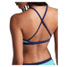 Arena icons bikini cross back solid water/navy xs - uk30