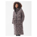 Barbour International Zimný kabát 'Boulevard'  hnedá melírovaná