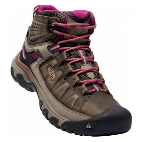 Keen Targhee Iii Mid Wp W Dámska treková obuv KEN12041460 weiss/boysenberry