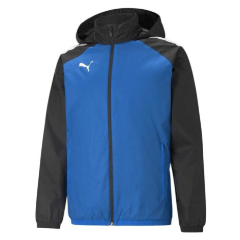 Puma TEAMLIGA ALL WEATHER JACKET Pánska bunda, modrá, veľkosť