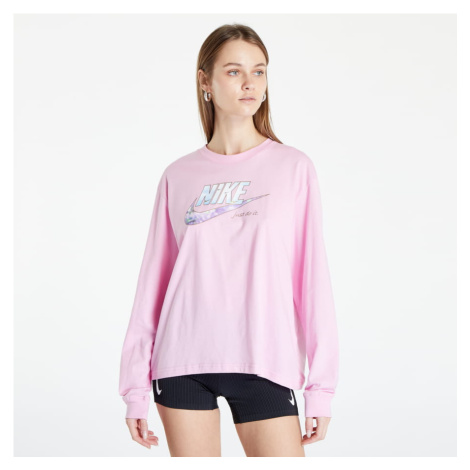 Nike Sportswear Women's Long-Sleeve T-Shirt ružový