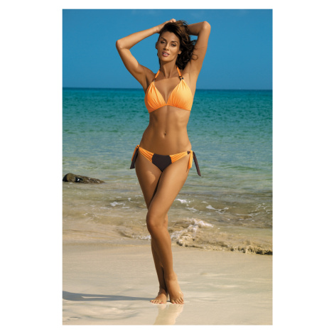 Roxie Seppia-Paperino plavky M-326 oranžová s čokoládou Ako na obrázku Marko