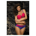 Cornelia Psycho Red-Oxford swimwear M-321 red with cornflower blue As in the picture