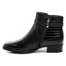 Tamaris 1-25047-41 čierne dámske zimné topánky